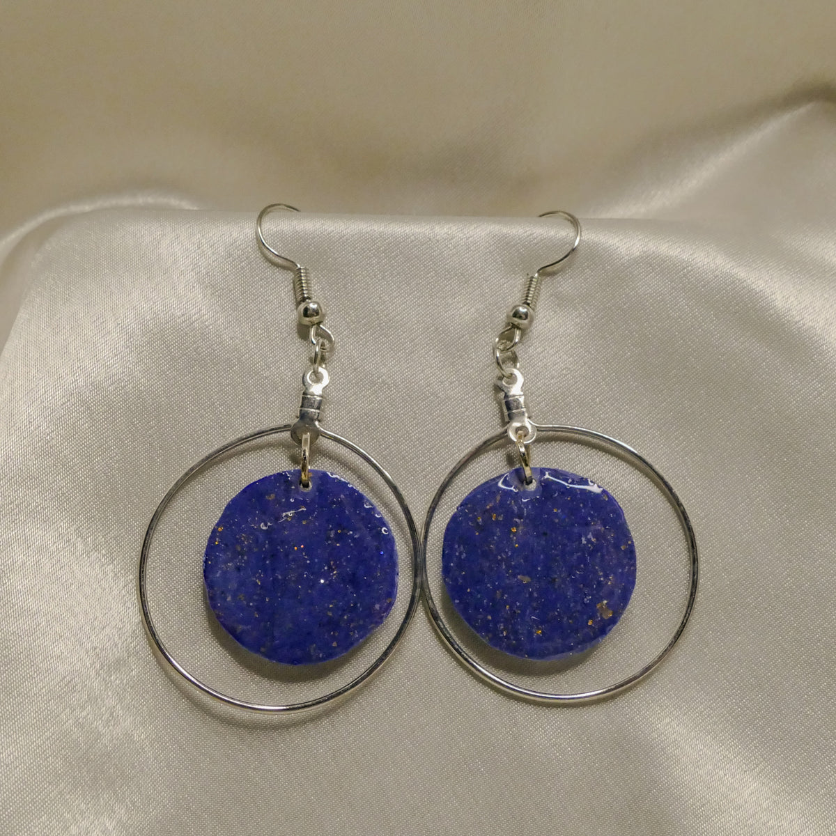 Galaxy Circle Earrings
