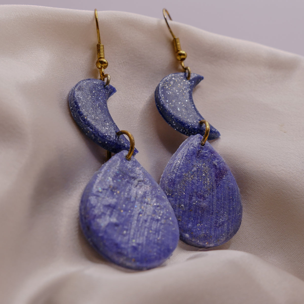 Moon Drop Earrings