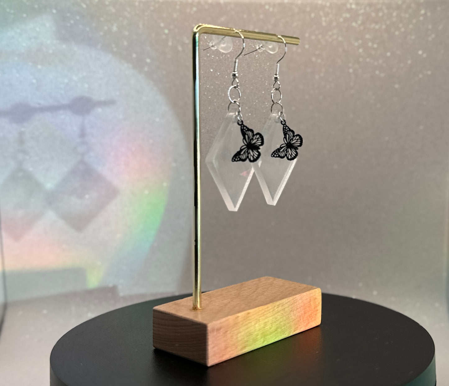 Holographic Butterfly Earrings