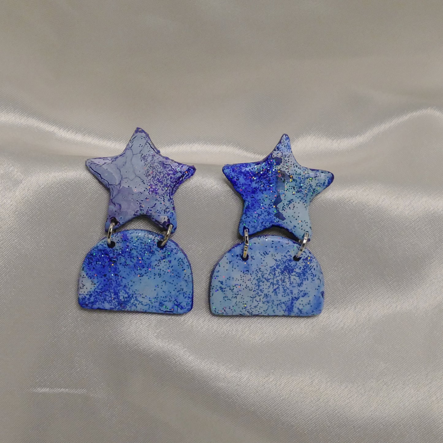 Cosmic Painted Earrings