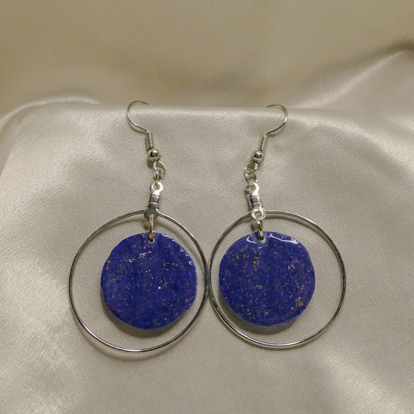 Galaxy Circle Earrings