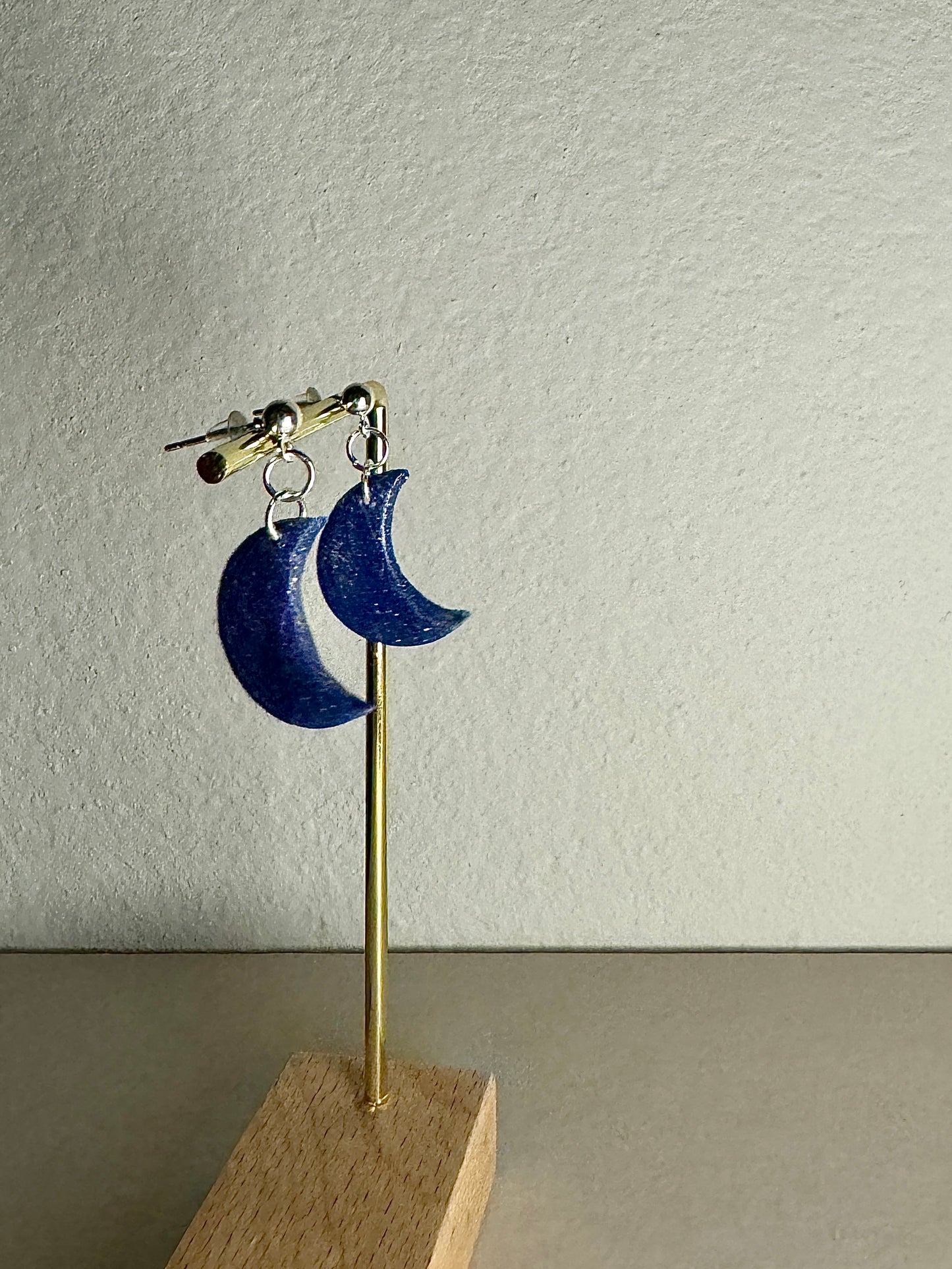 Mini Moon Earrings