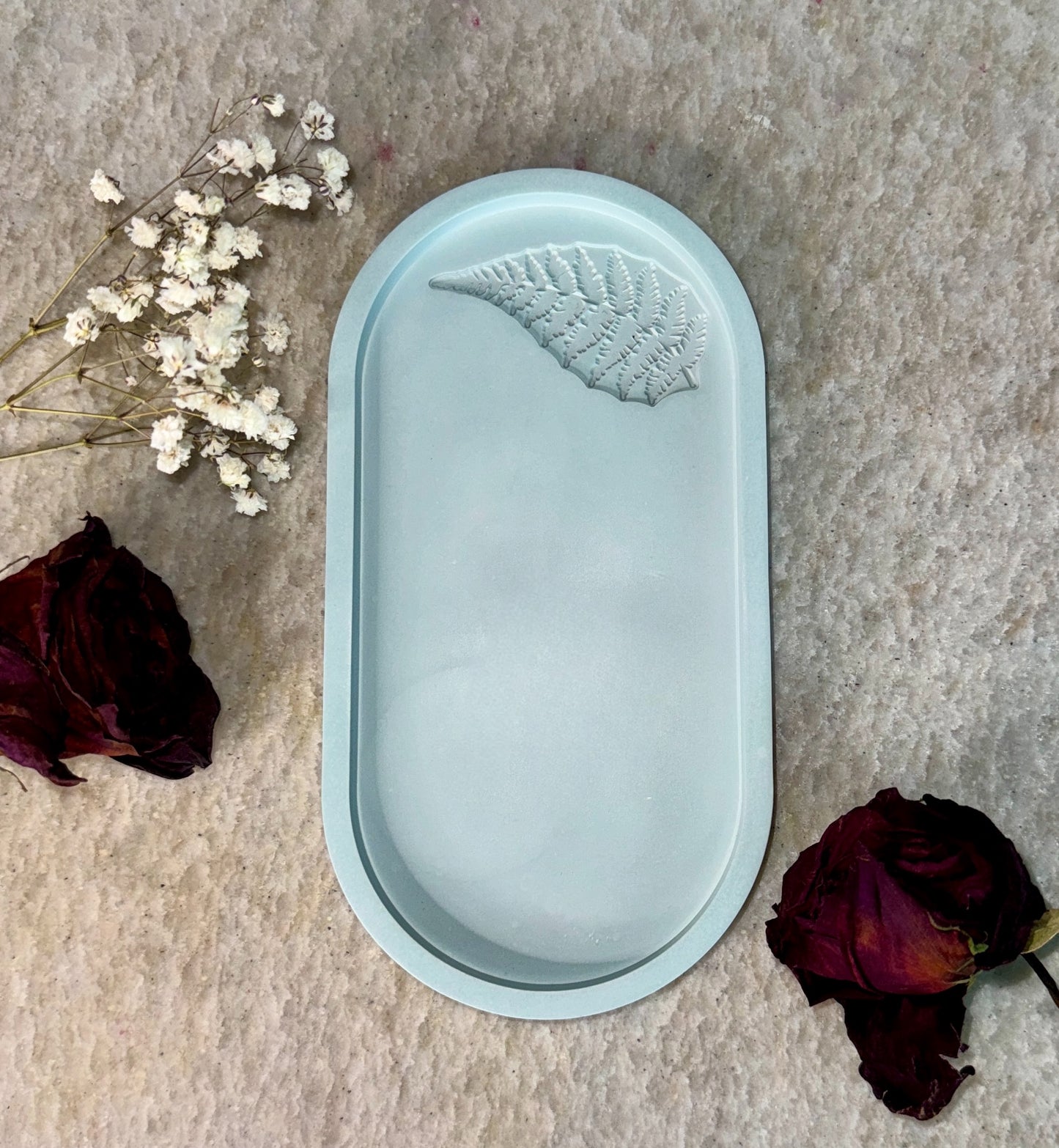 Green Leaf Trinket Tray