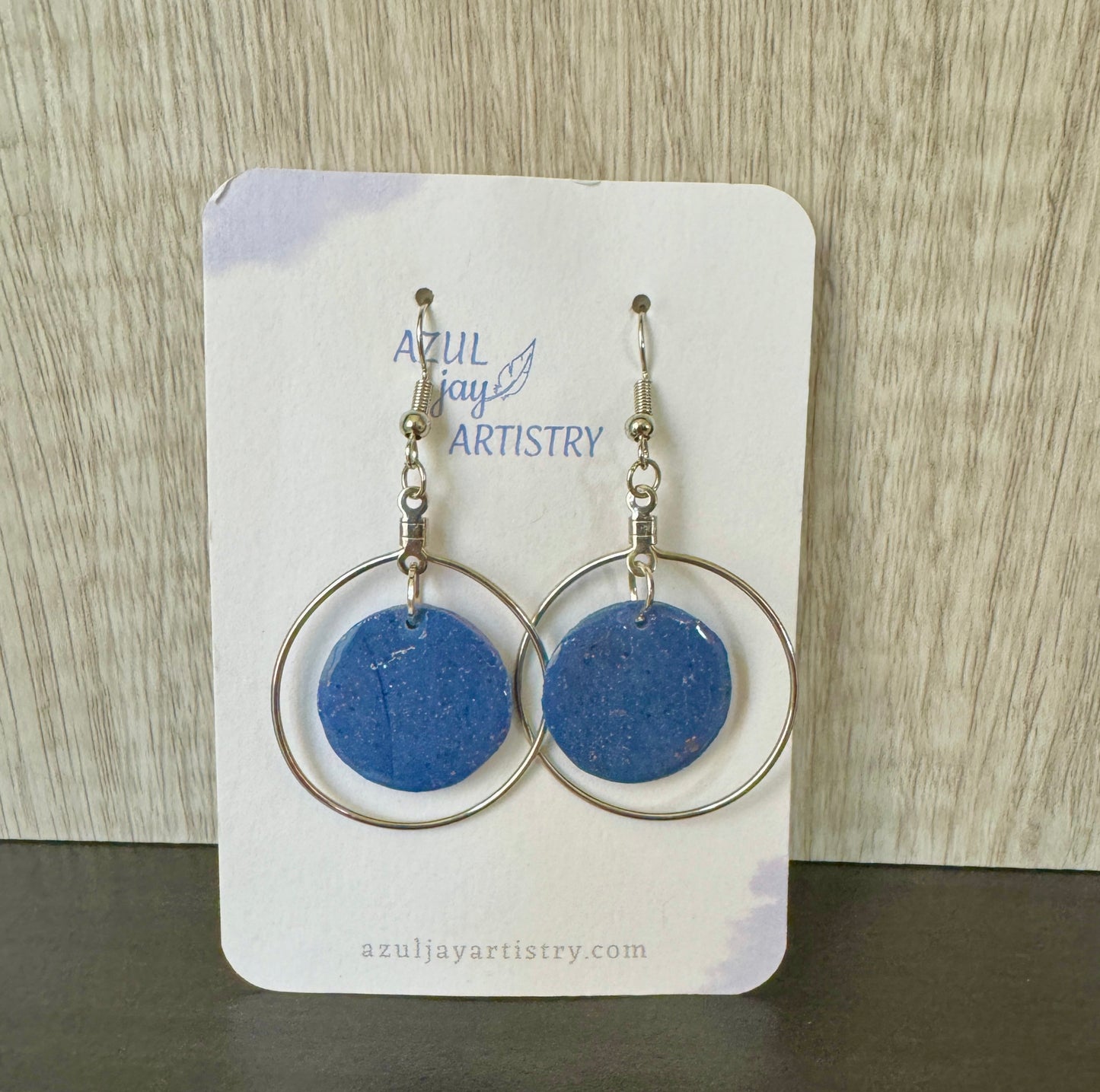 Galaxy Circle Earrings