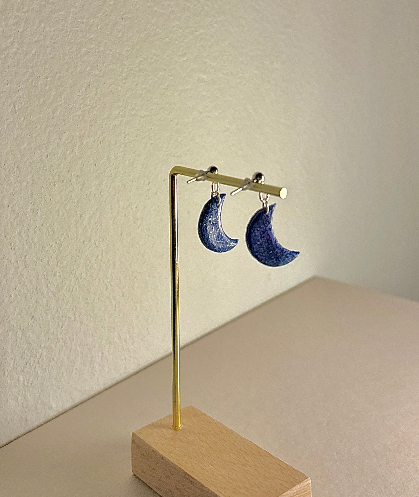 Mini Moon Earrings