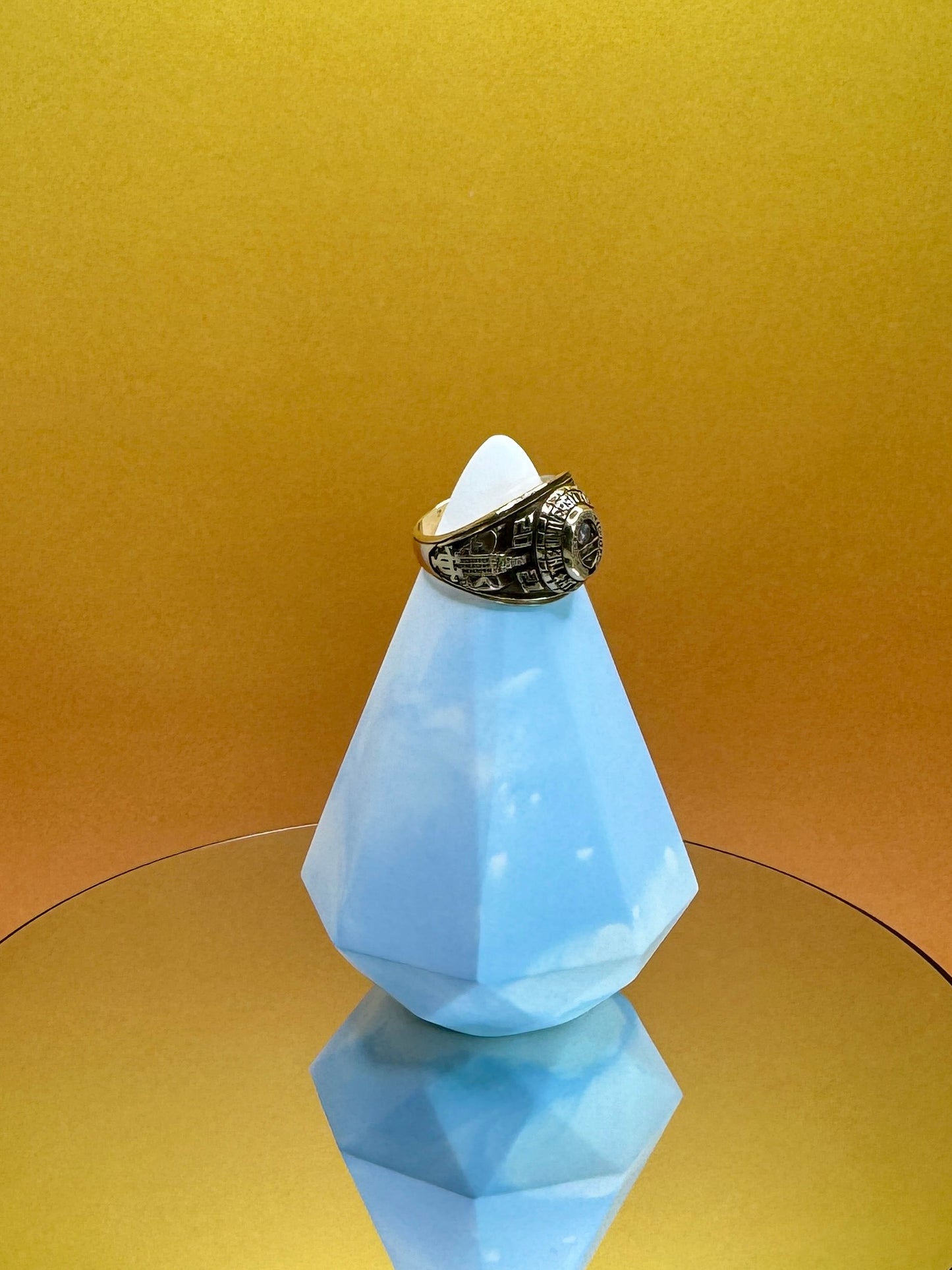 Sky Blue Ring Holder