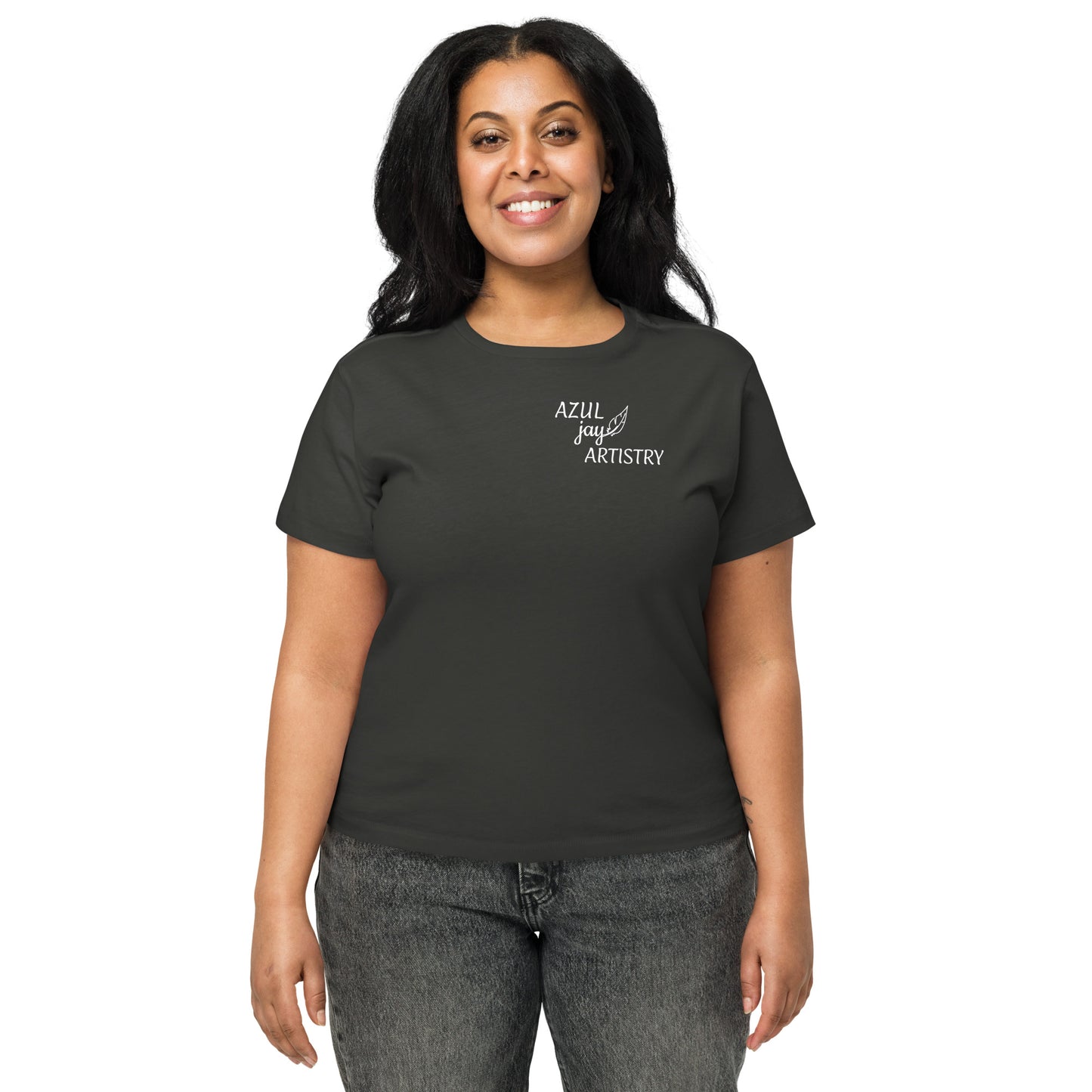 Logo Women’s high-waisted t-shirt